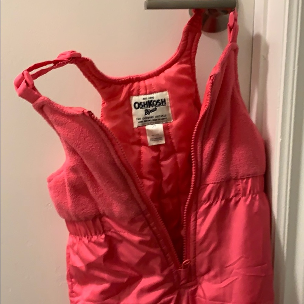 Pink snowpants